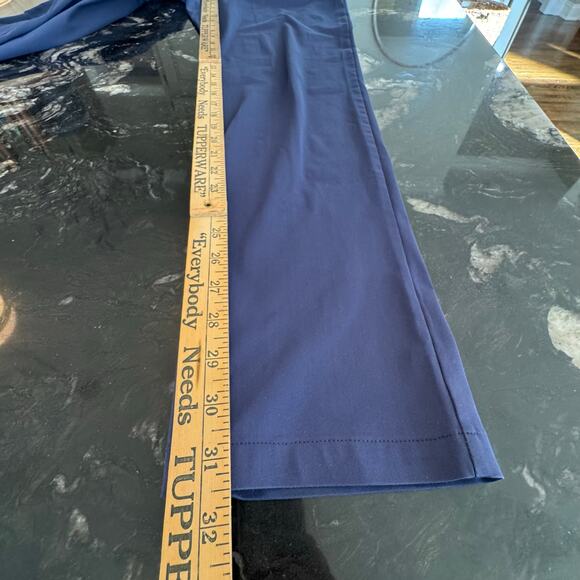 Rhône commuter classic pant navy blue size 33 inseam 31.5 straight leg stretch - Picture 7 of 9